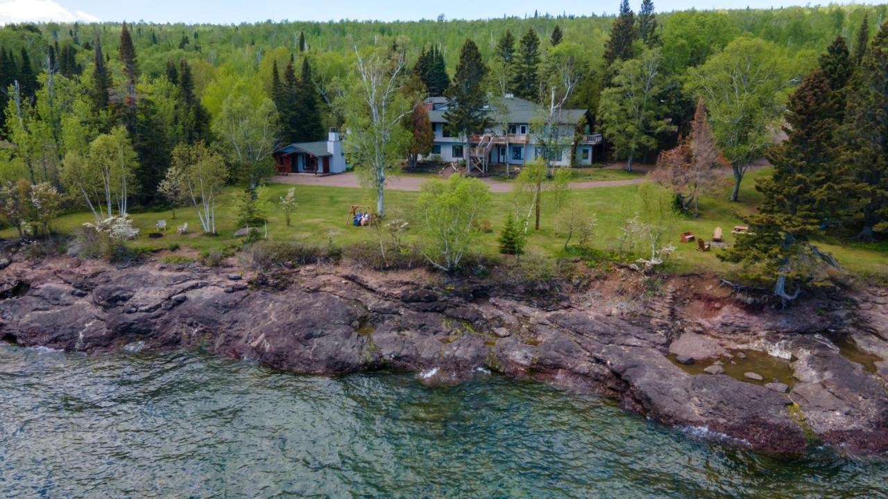 Thomsonite Inn On Lake Superior Grand Marais Exterior foto